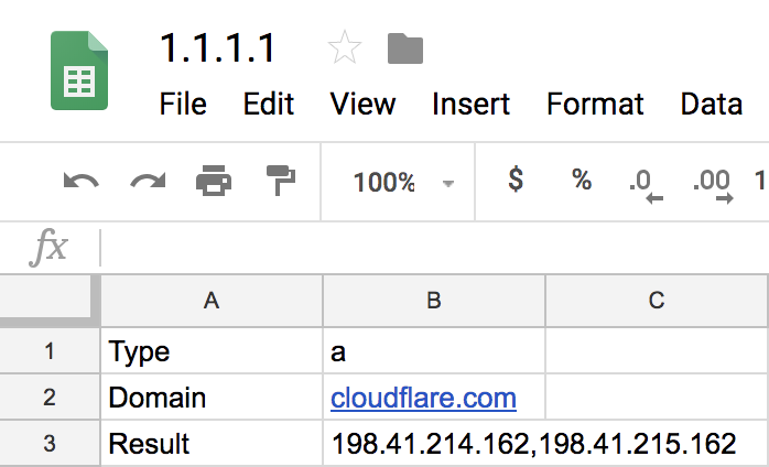 Google sheets function